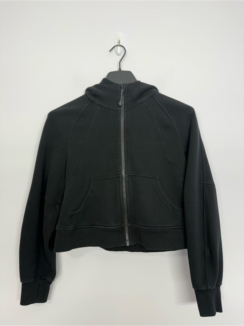 36: Lululemon Scuba Oversized Full Zip Black Size XS/S